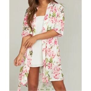 Show Me Your Mumu Floral Kimono Robe - One Size